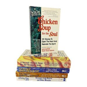 Chicken Soup For The Soul Set Of 6  Jack Canfield Mark Victor Hansen Paperback
